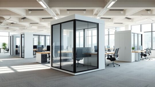Flexibele kantoorunits: de toekomst van moderne werkplekken